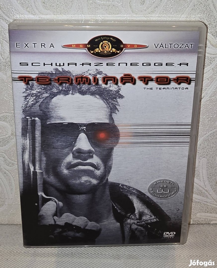 Terminátor 1.-A halálosztó dupla DVD (Szinkronos, Schwarzenegger)