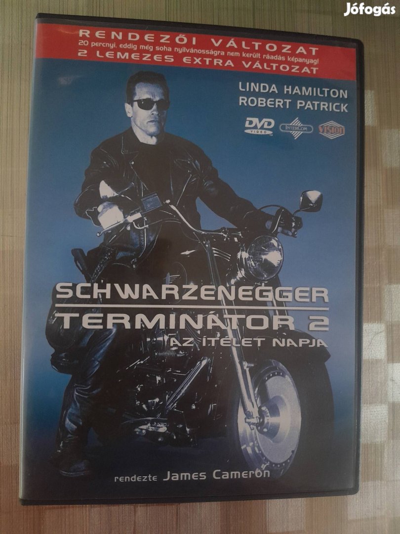Terminátor 2 Gyári DVD film dupla lemezes változat 