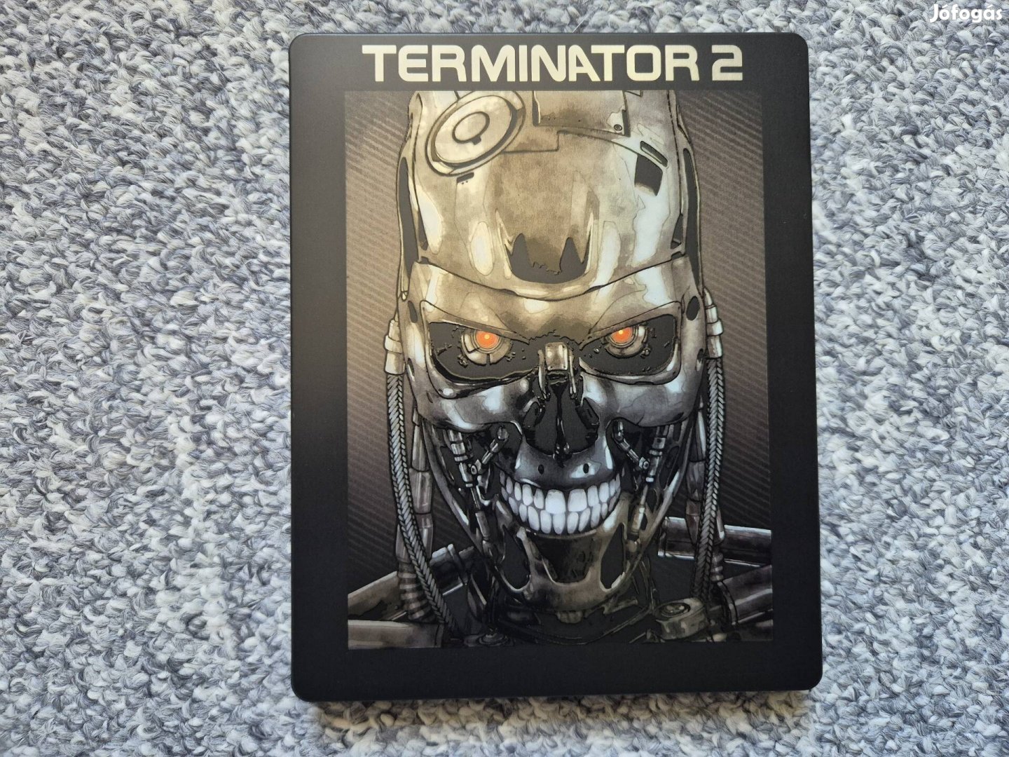 Terminator 2 blu-ray 4k steelbook dombornyomott fémdobozos