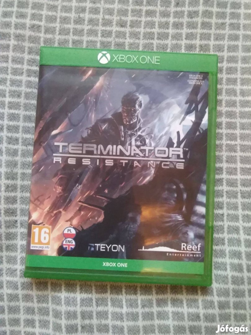 Terminator Resistance xbox one series x játék újszerű