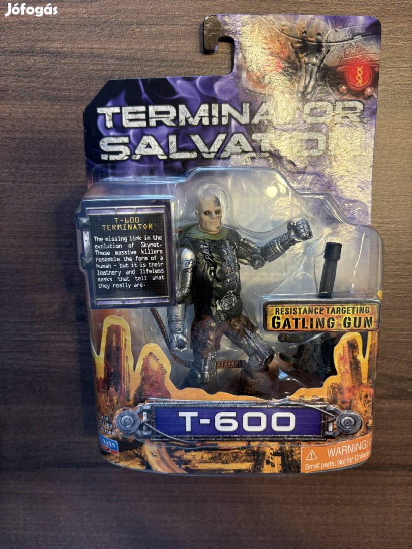 Terminator Salvation T600 akció figura (bontatlan)