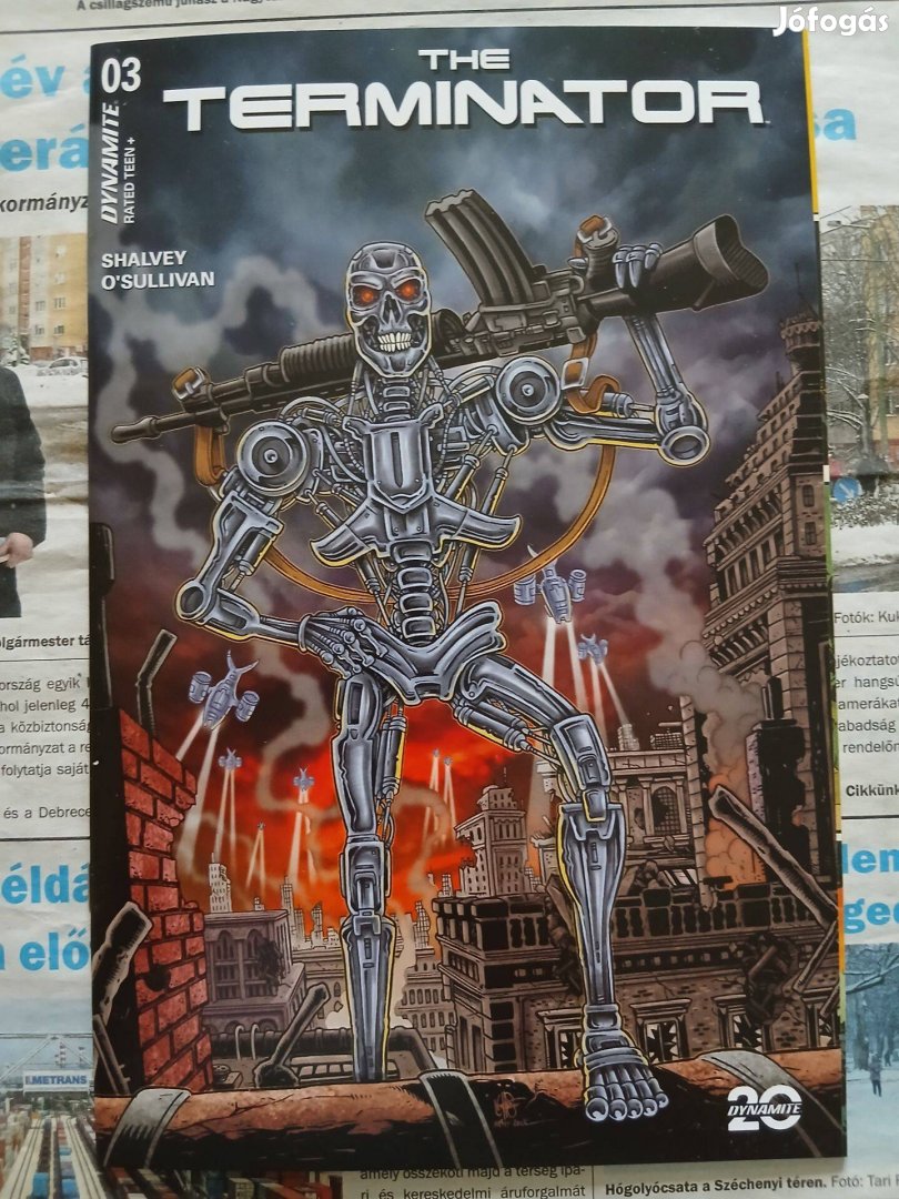Terminator USA képregény 3P. száma eladó!