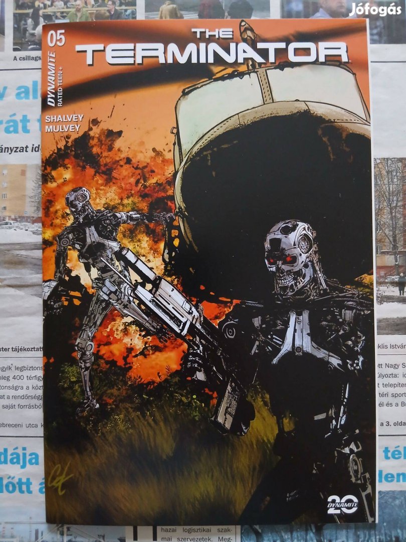 Terminator USA képregény 5C. száma eladó!