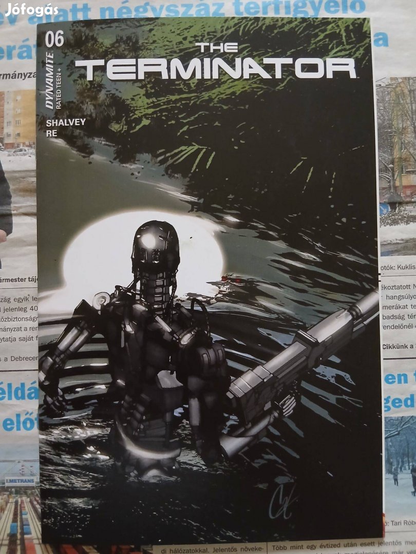 Terminator USA képregény 6C. száma eladó!