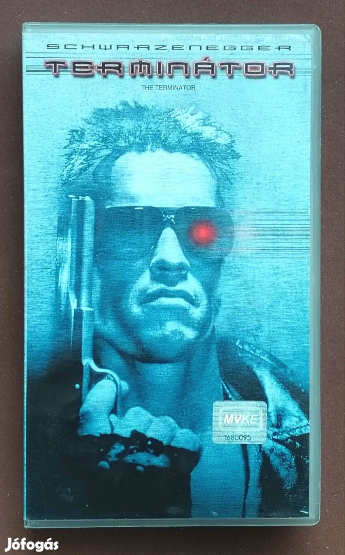 Terminator VHS Videokazetta gyűjtői állapotban