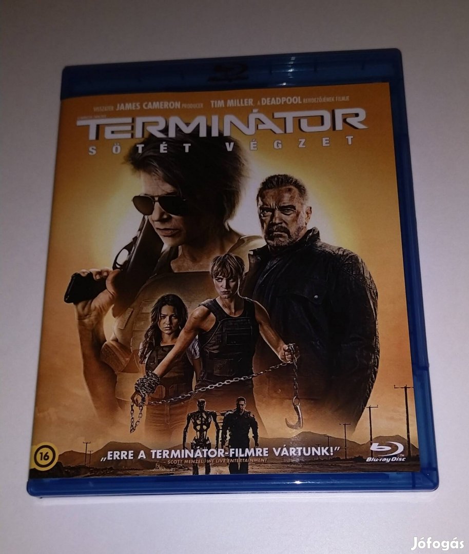 Terminátor - Sötét végzet Blu-ray Film - Szinkronos!