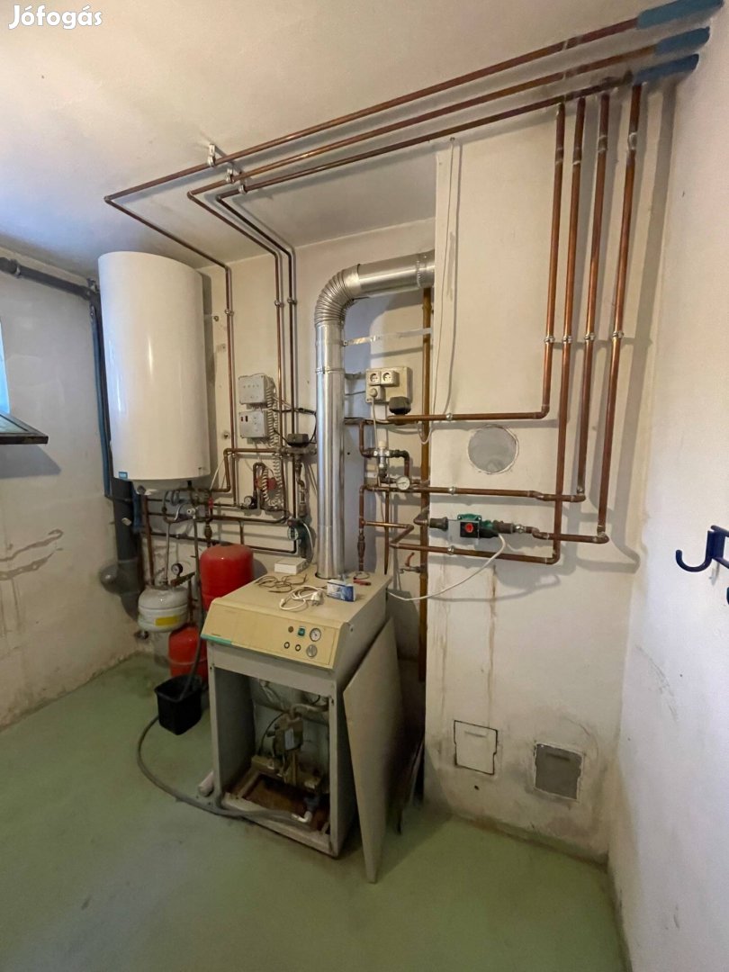 Termomax 32,5 kw gázgazán, heizer melegvíztárolóval