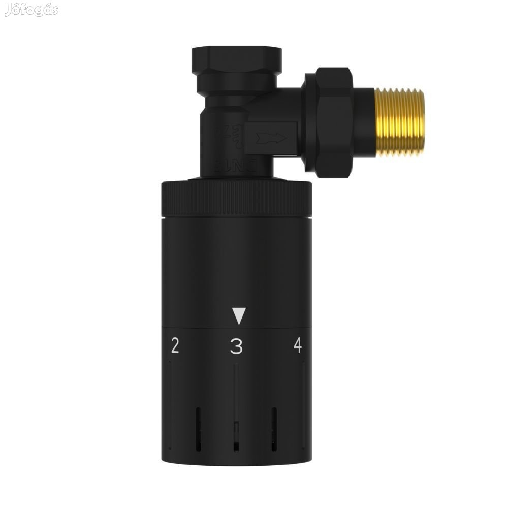 Termosztatikus radiátor sarok szelep - 1/2" - TRV-B00003-B