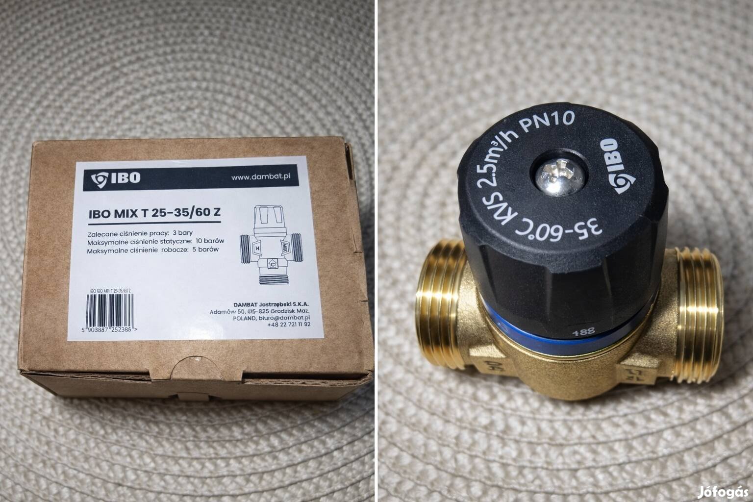 Termosztatikus szelep