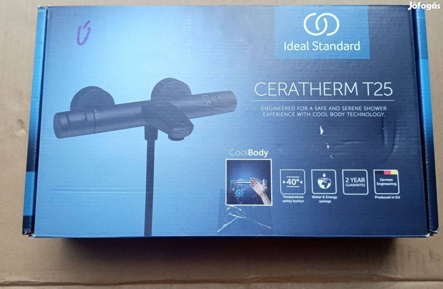 Termosztátos kád csaptelep Ideal Standard Ceratherm T25,