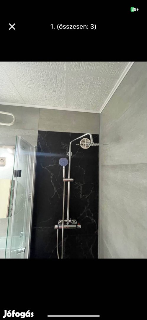 Termosztátos zuhanyszett