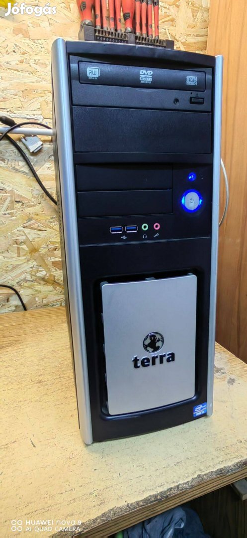 Terra i5 PC 4x3000mhz,8gb DDR3,500gb,1gb Vga+win10