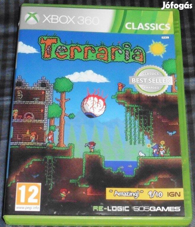 Terraria (Minecraft szerű) Gyári Xbox 360 Játék akár féláron