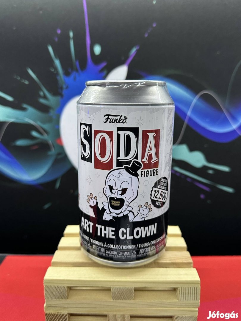 Terrifier - Art the clown funko soda 12.500pcs limitalt kiadas 