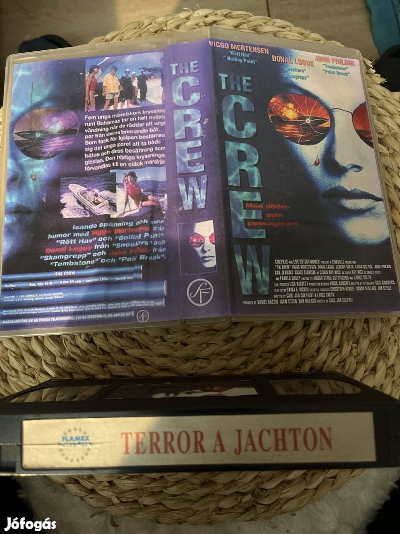 Terror a jachton vhs m