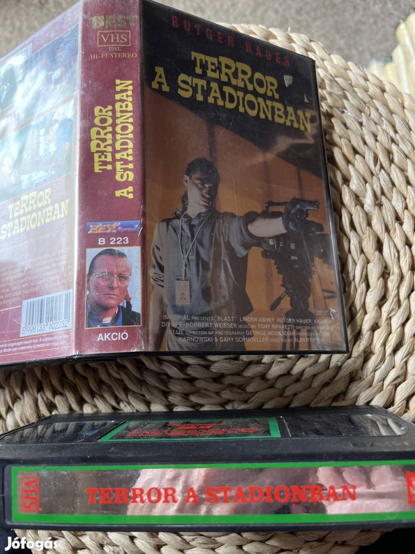 Terror a stadionban vhs