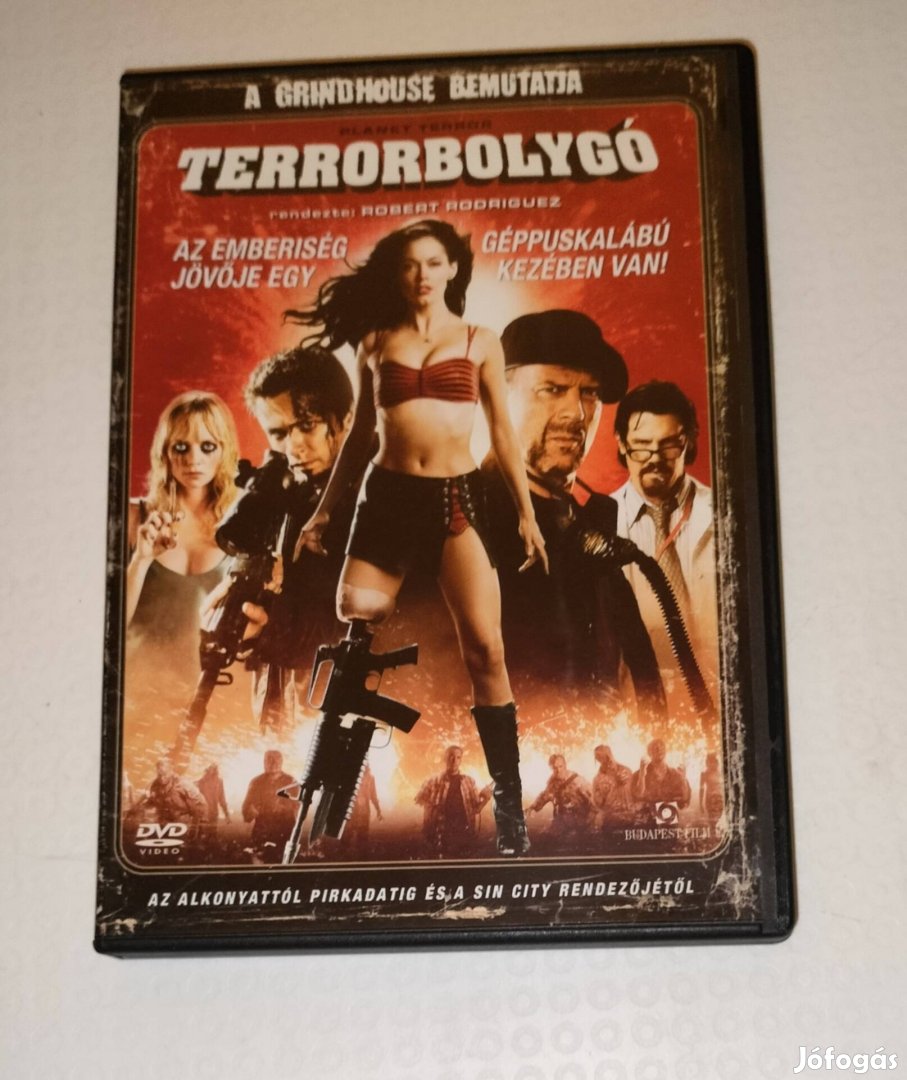 Terrorbolygó dvd Robert Rodriguez 