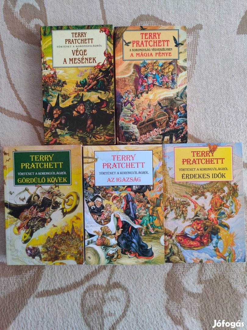 Terry Pratchett könyvcsomag