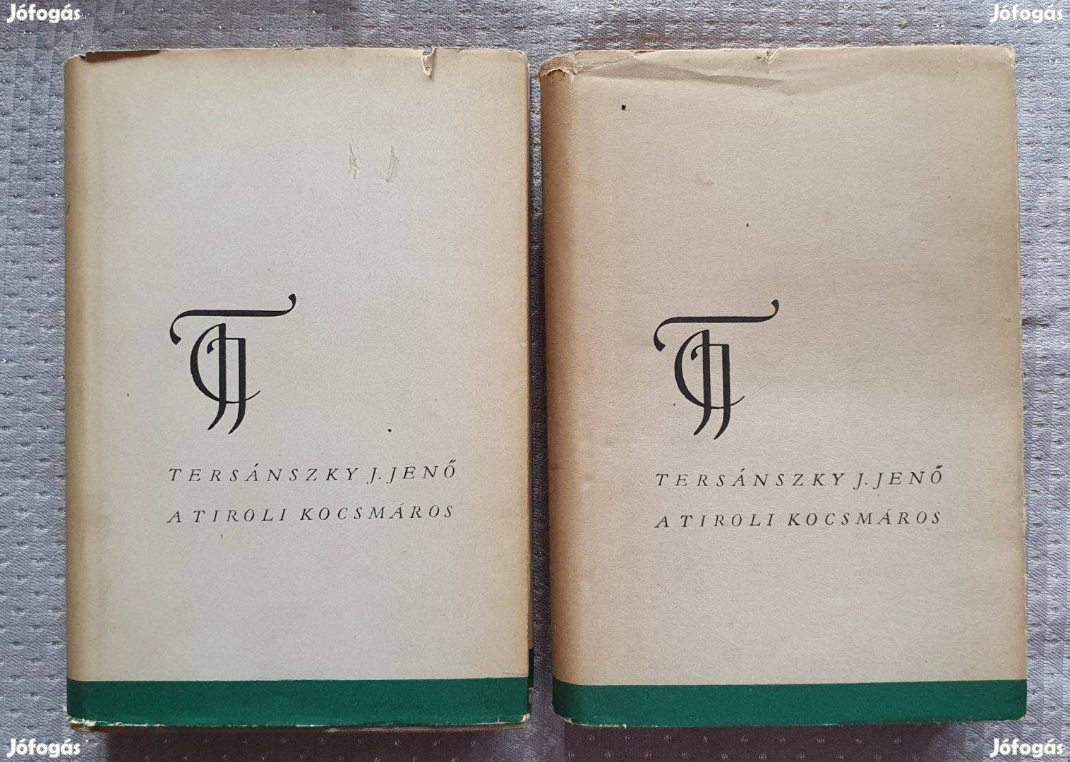 Tersánszky J. Jenő: A tiroli kocsmáros I. II. (elbeszélések) 1958
