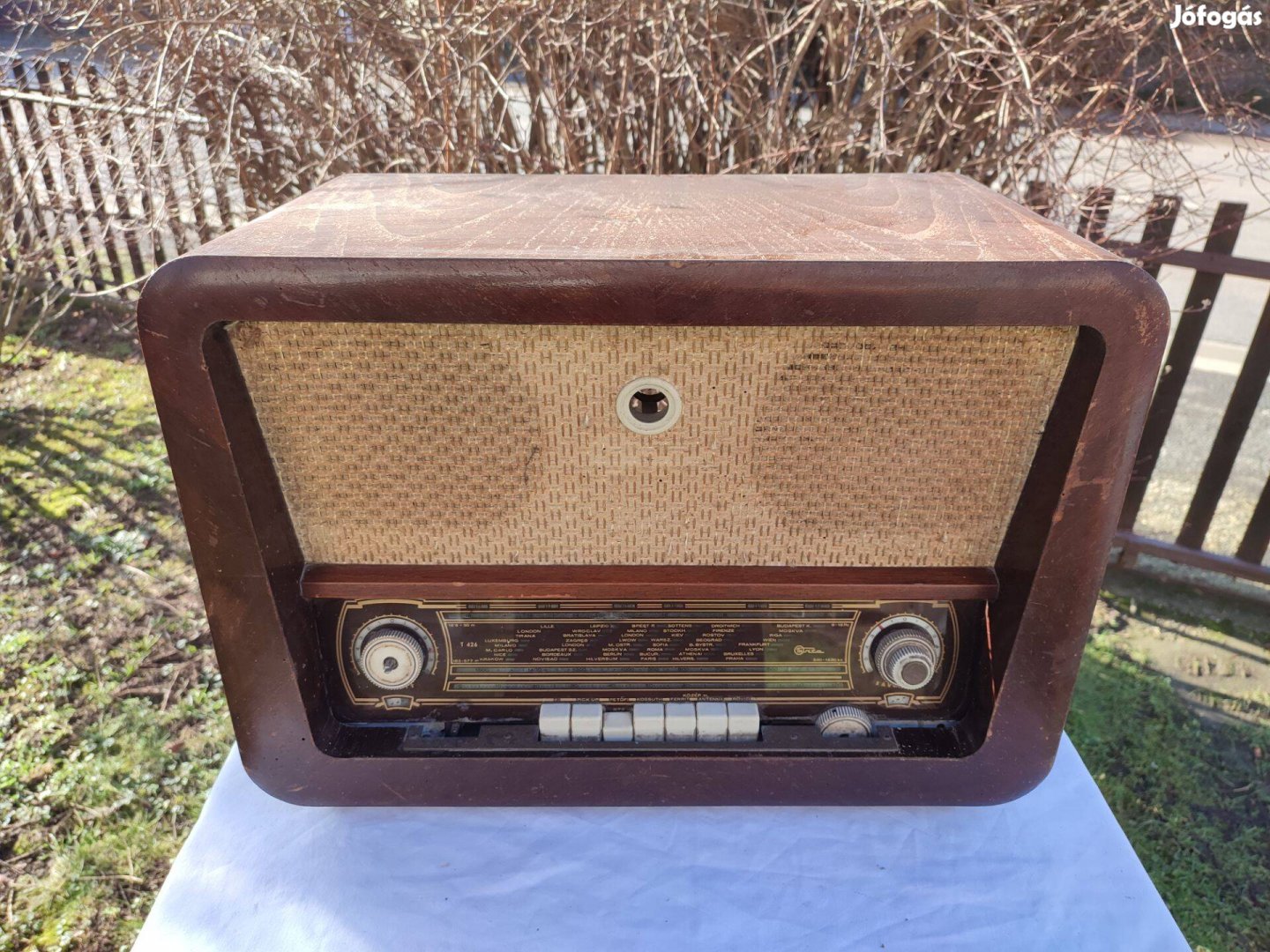 Terta T 426 régi rádió