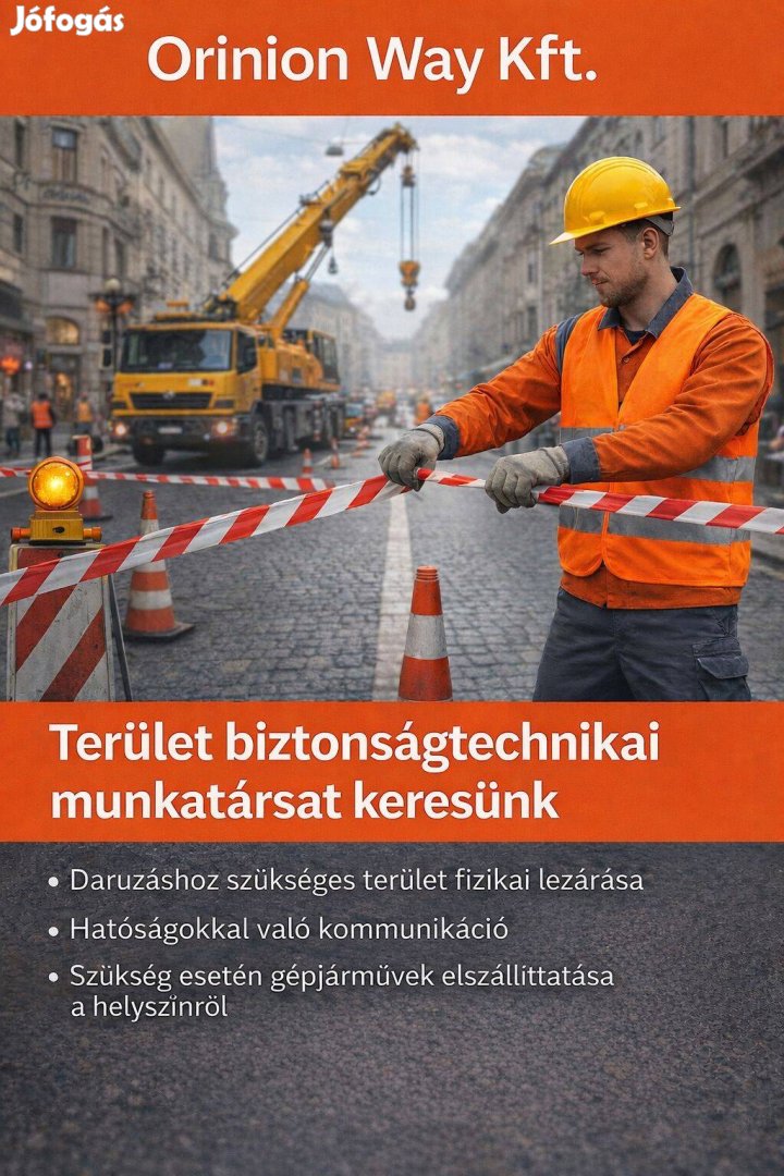 Terület biztonságtechnikai munkatárs