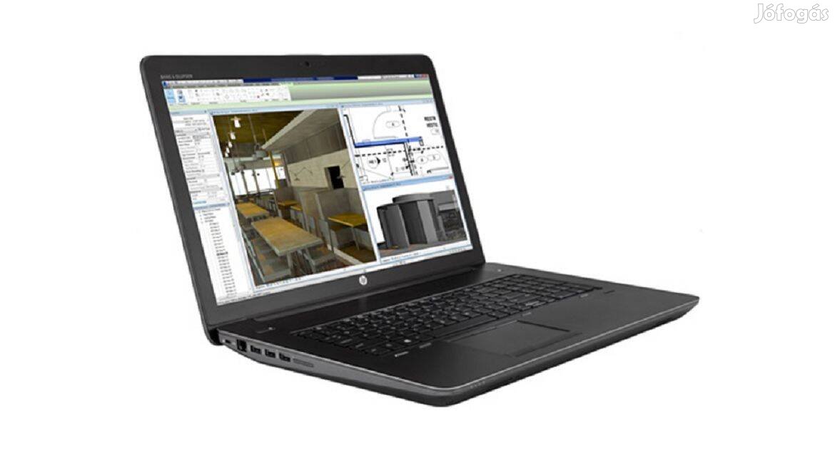 Tervezői HP Zbook 17 G3 Xeon E3-1535M v5 32G/512Nvme/Quadro M3000M 17,