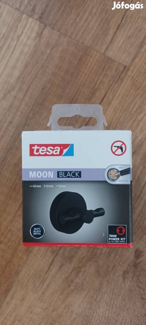 Tesa black moon fürdőköpeny akasztó új eladó!