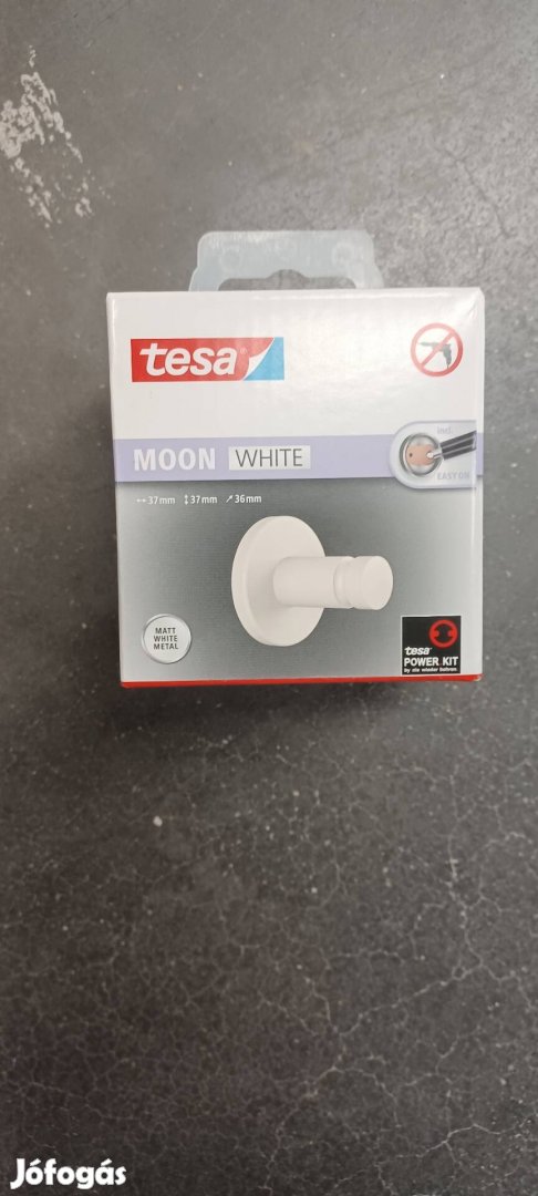 Tesa moon white akasztó új eladó!