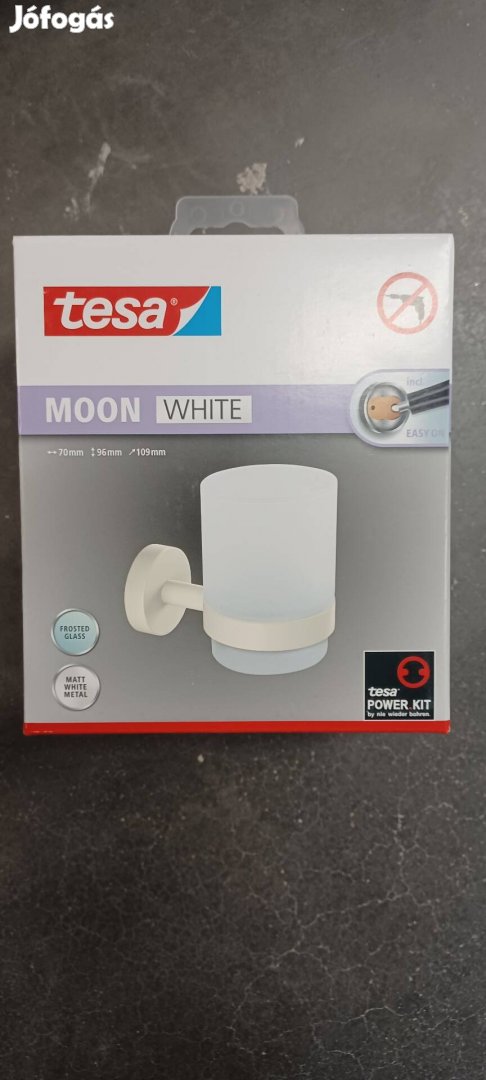 Tesa moon white fogmosó pohár új eladó !