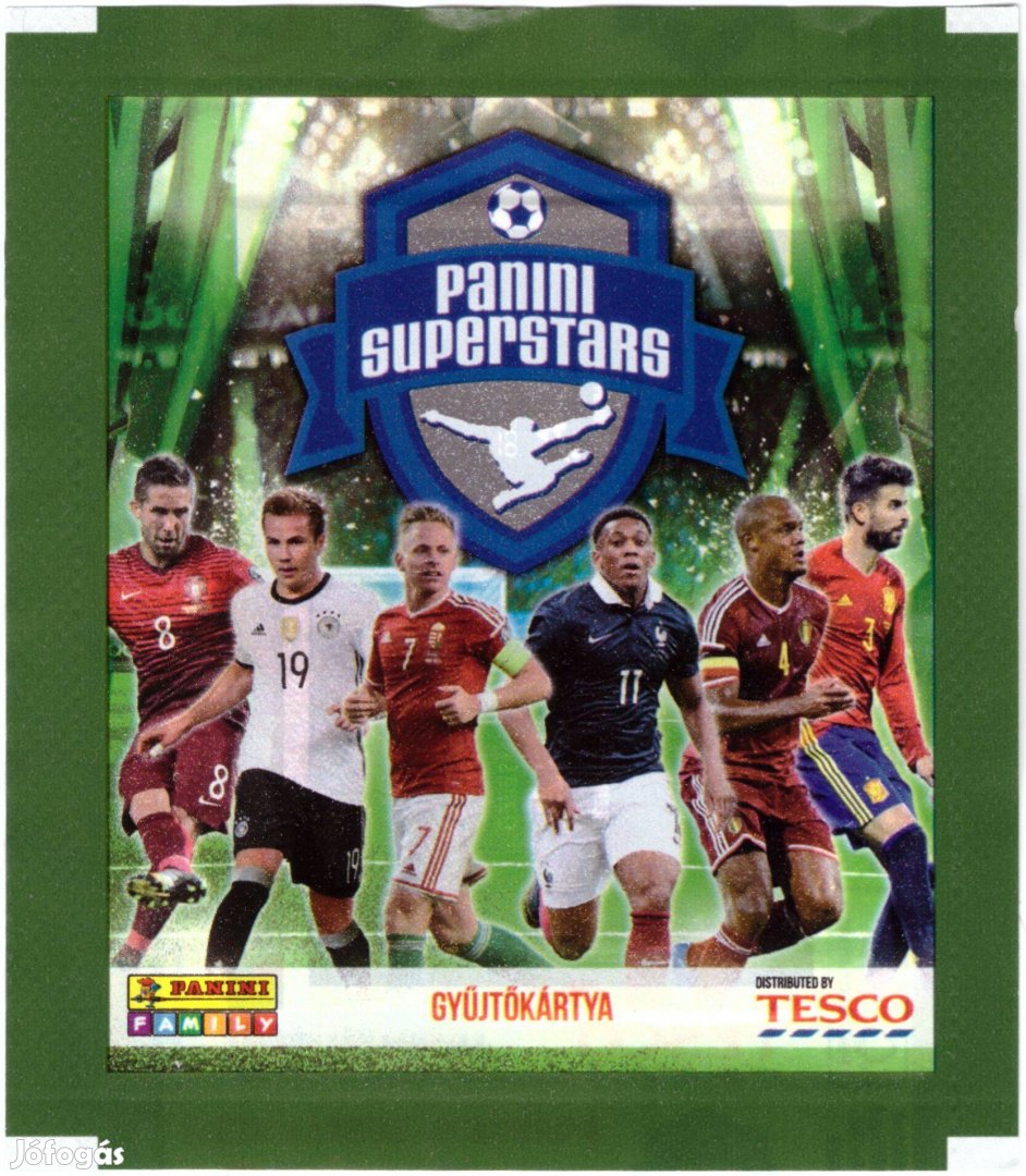 Tesco: Panini Superstars gyűjtőkártya