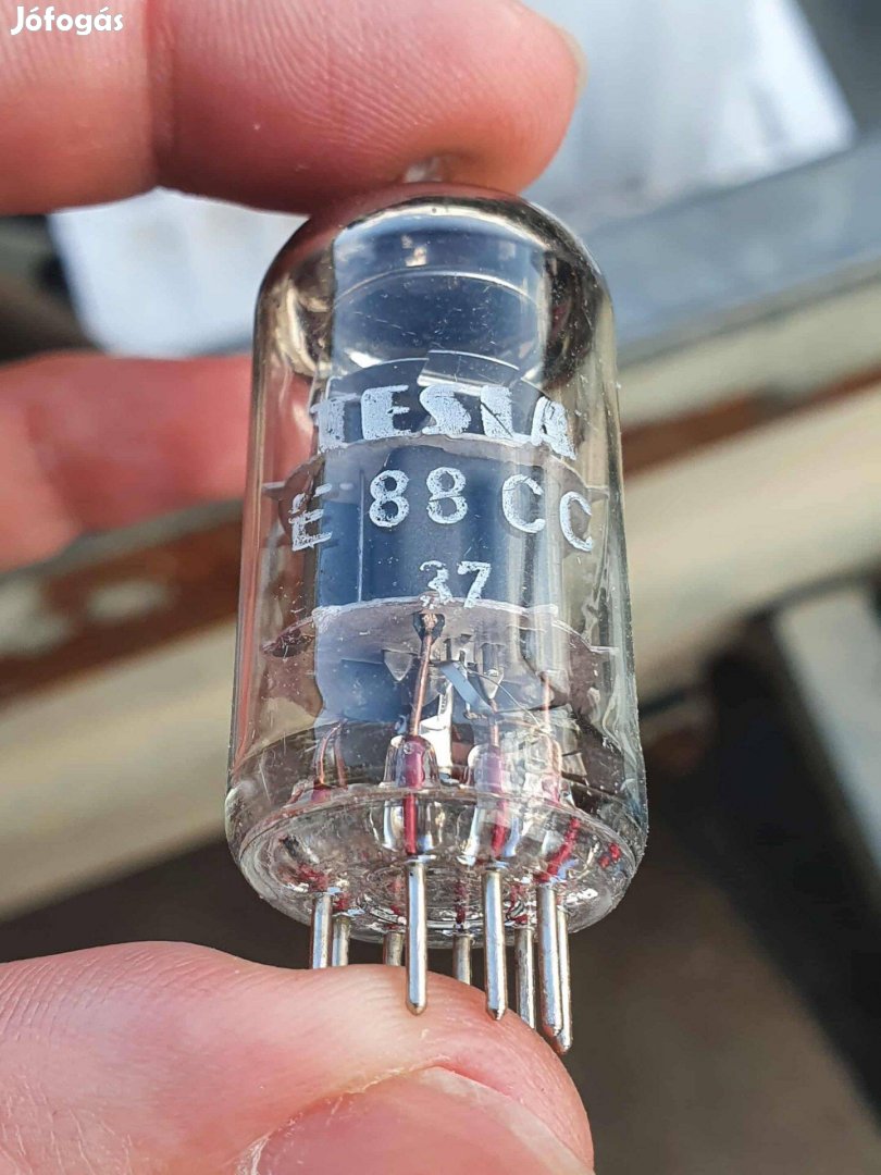 Tesla E88CC erősítő cső "Kardos" Honvédségi változat