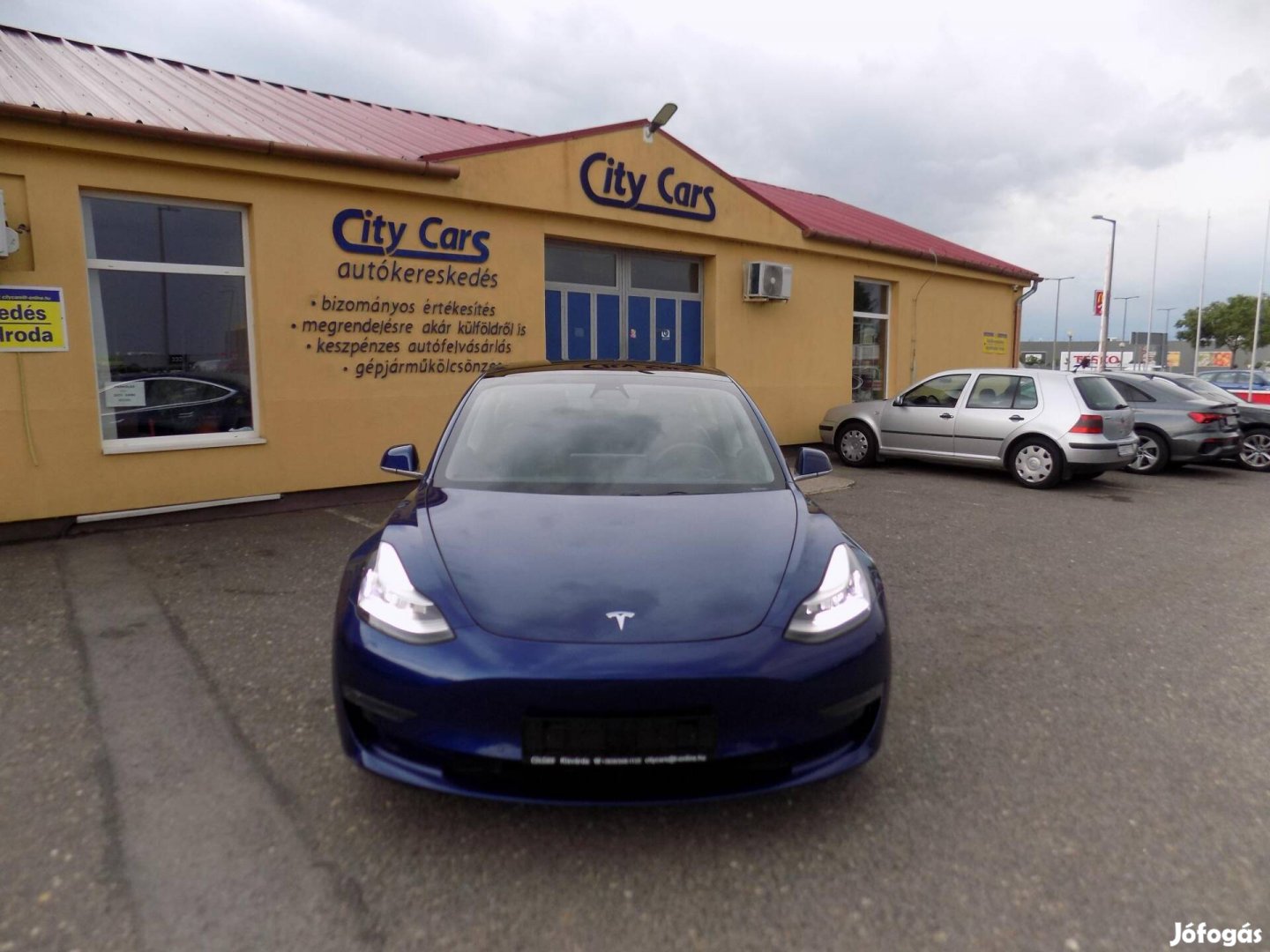 Tesla Model 3 Long Range AWD (Automata) Sérülés...