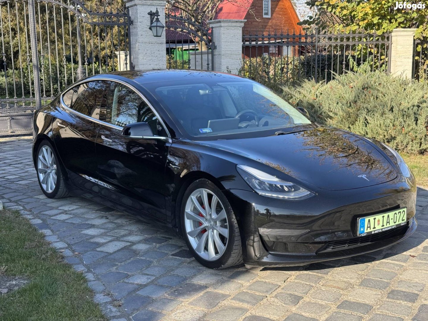 Tesla Model 3 Long Range AWD (Automata) Sérülés...