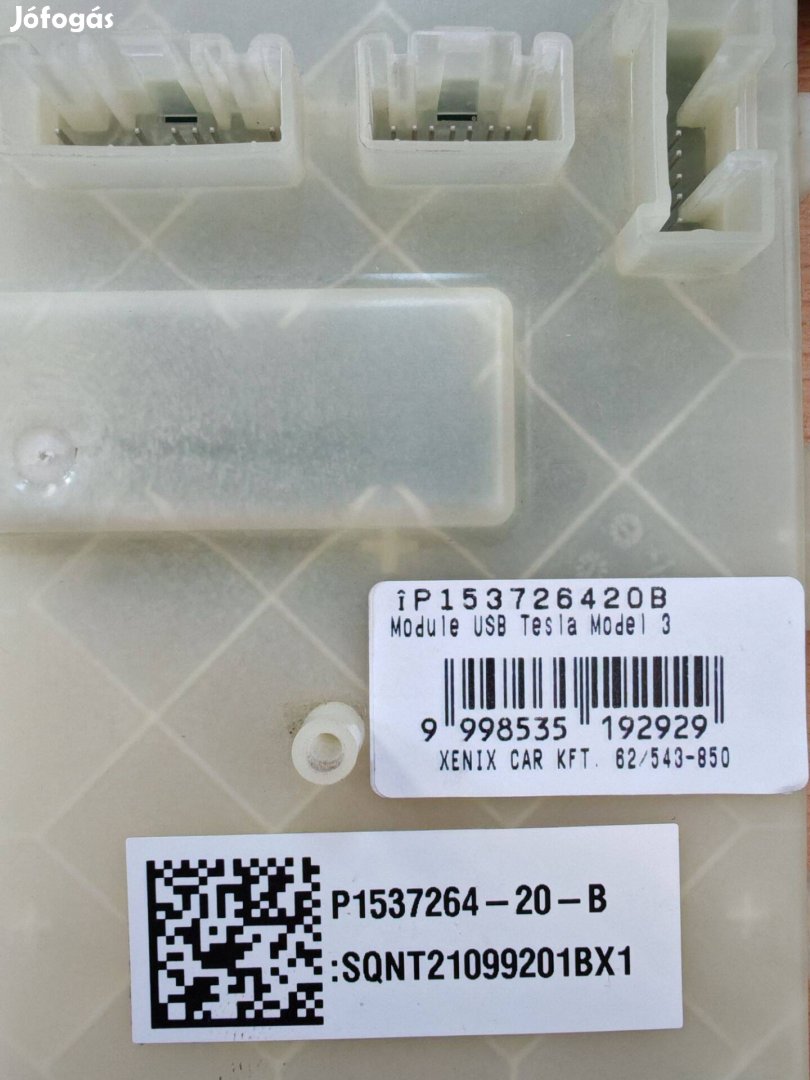 Tesla Model 3 vezérlő egység (ECU) P1537264-20-B (használt)