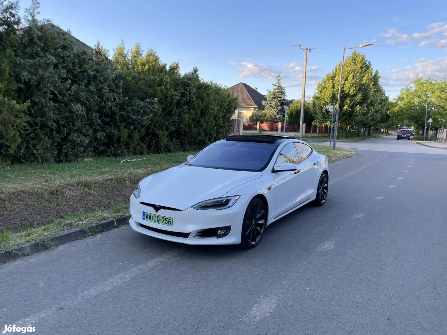 Tesla Model S 75 (Automata) Ingyentöltős-SC01-Ü...