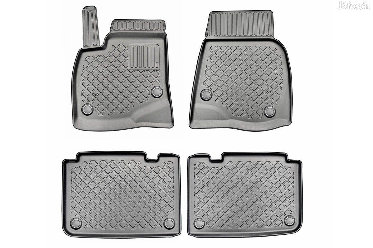 Tesla Model S Méretpontos Peremes Patentos Lábtálca Autószőnyeg