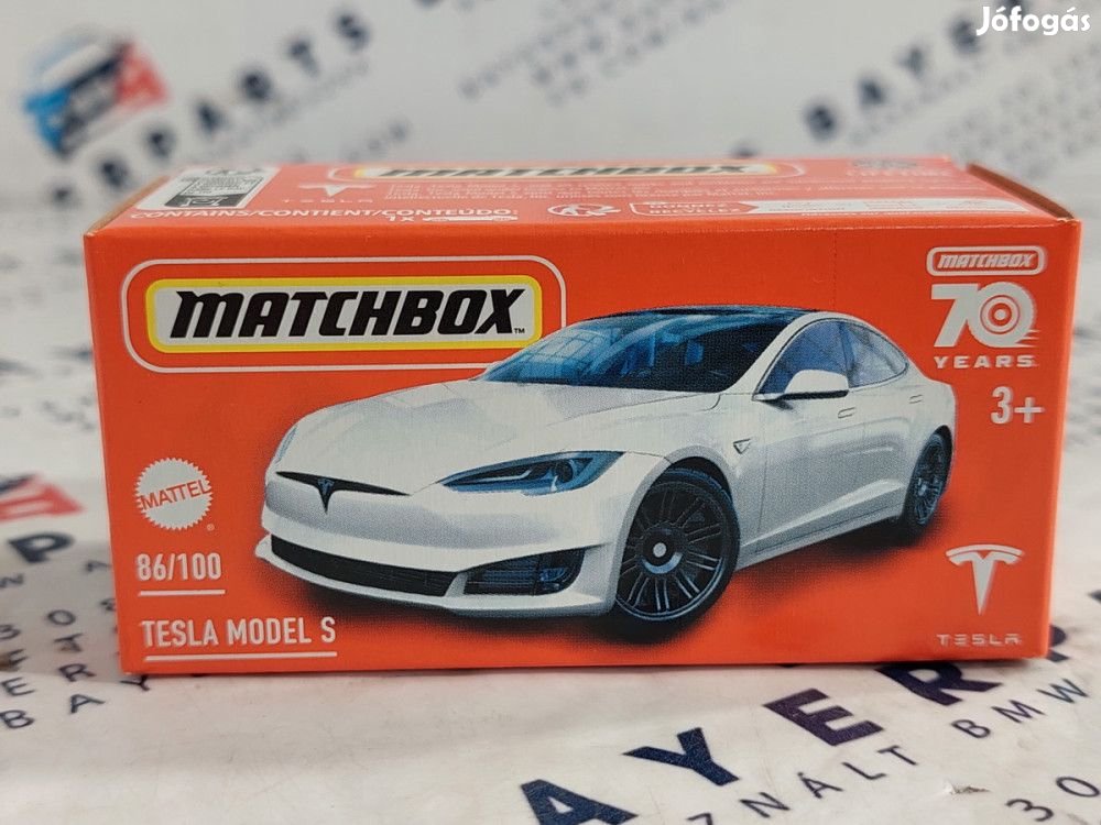 Tesla Model S - 86/100 - Matchbox - 1:64