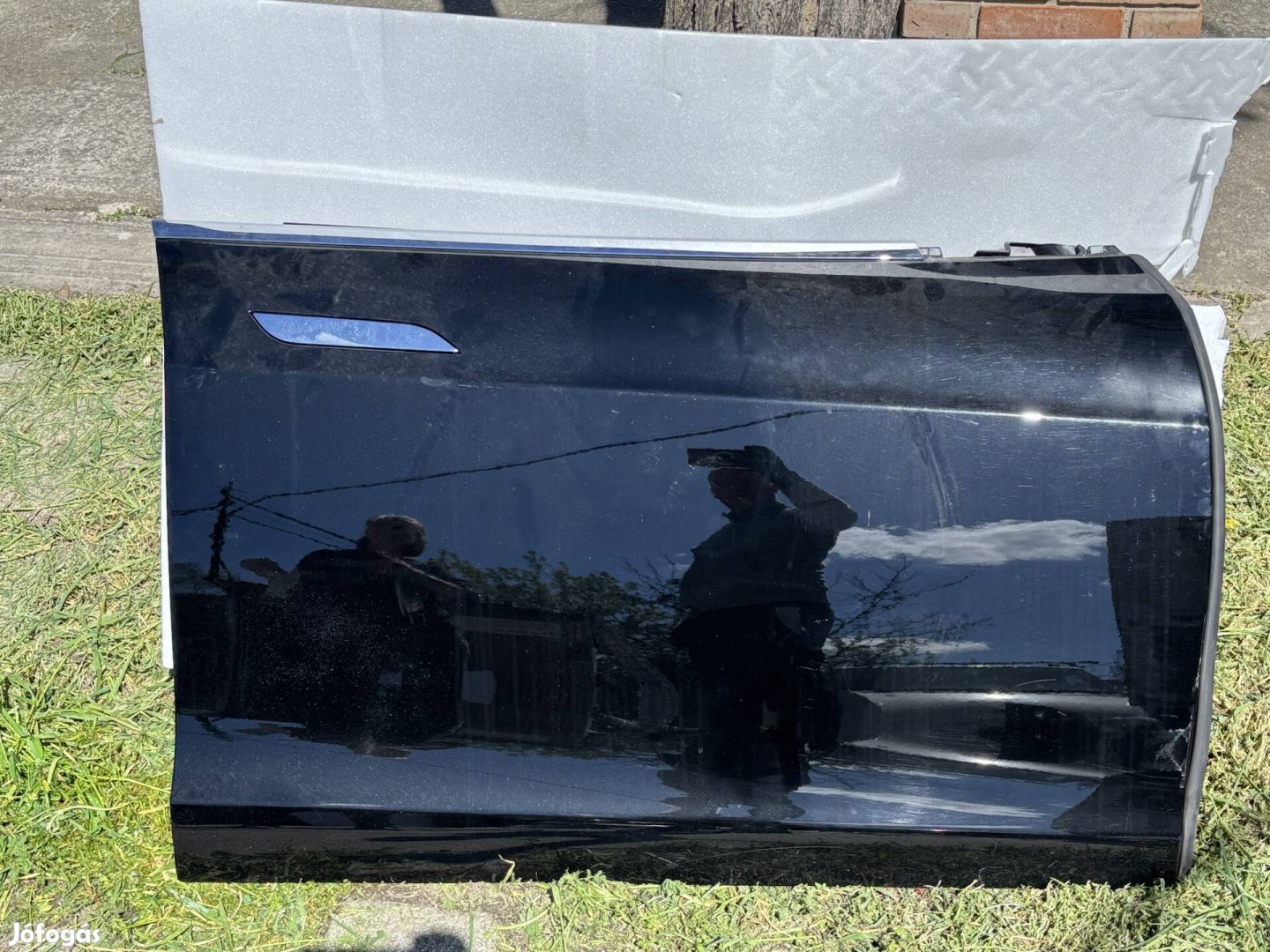 Tesla Model S ajtó, jobb első ajtó, komplett ajtó