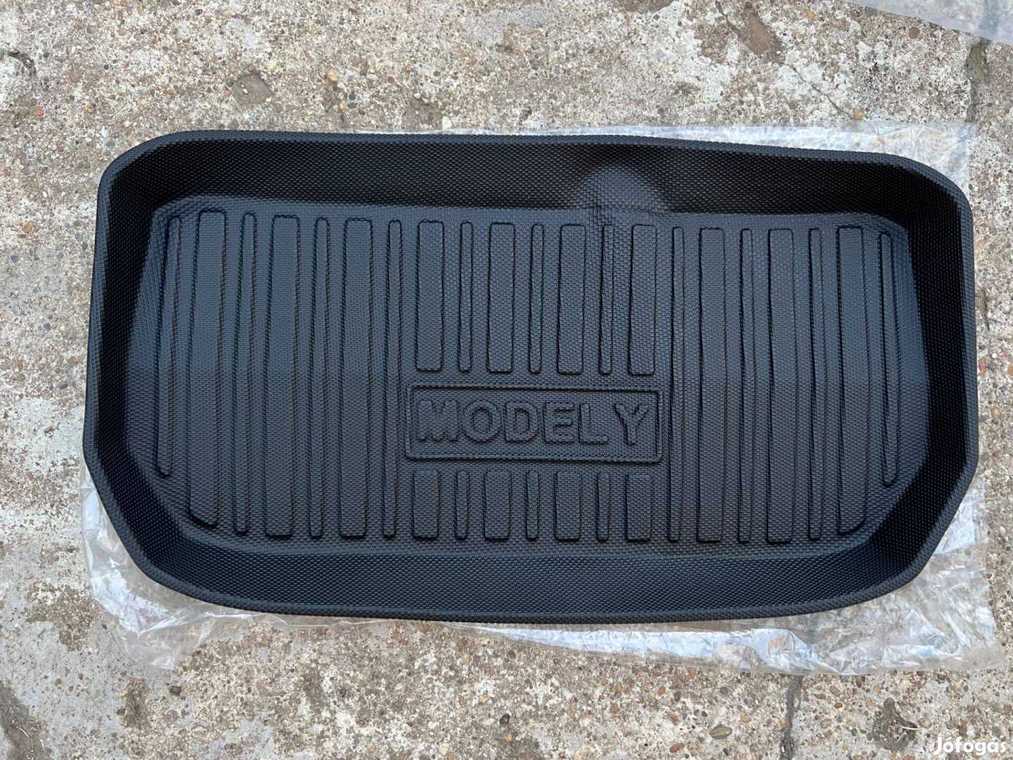 Tesla Model Y első csomagtartó gumi tálca frunk mat méretpontos új