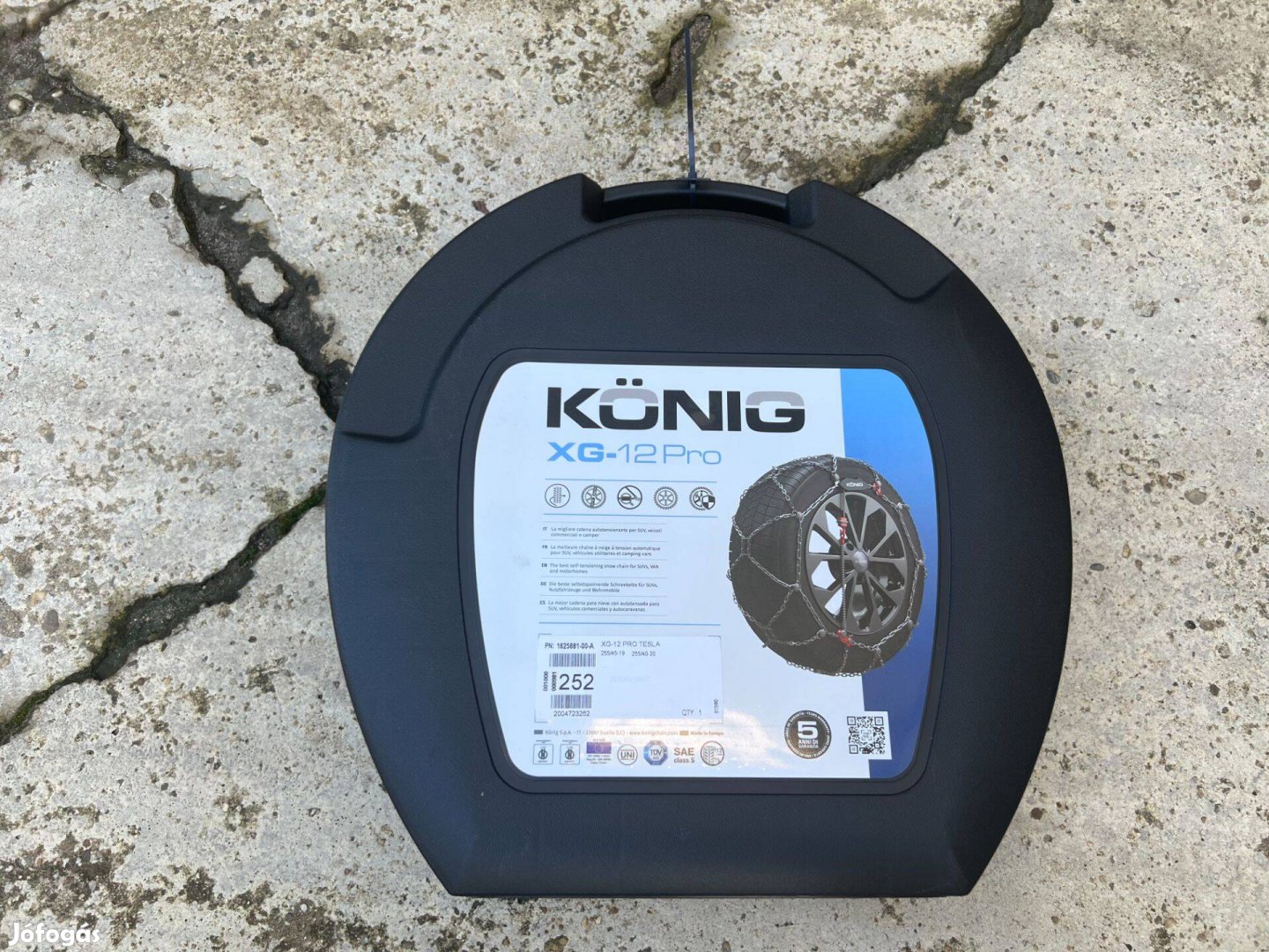 Tesla Model Y hólánc Tesla König XG-12 Pro Model Y hólánc bérlés is
