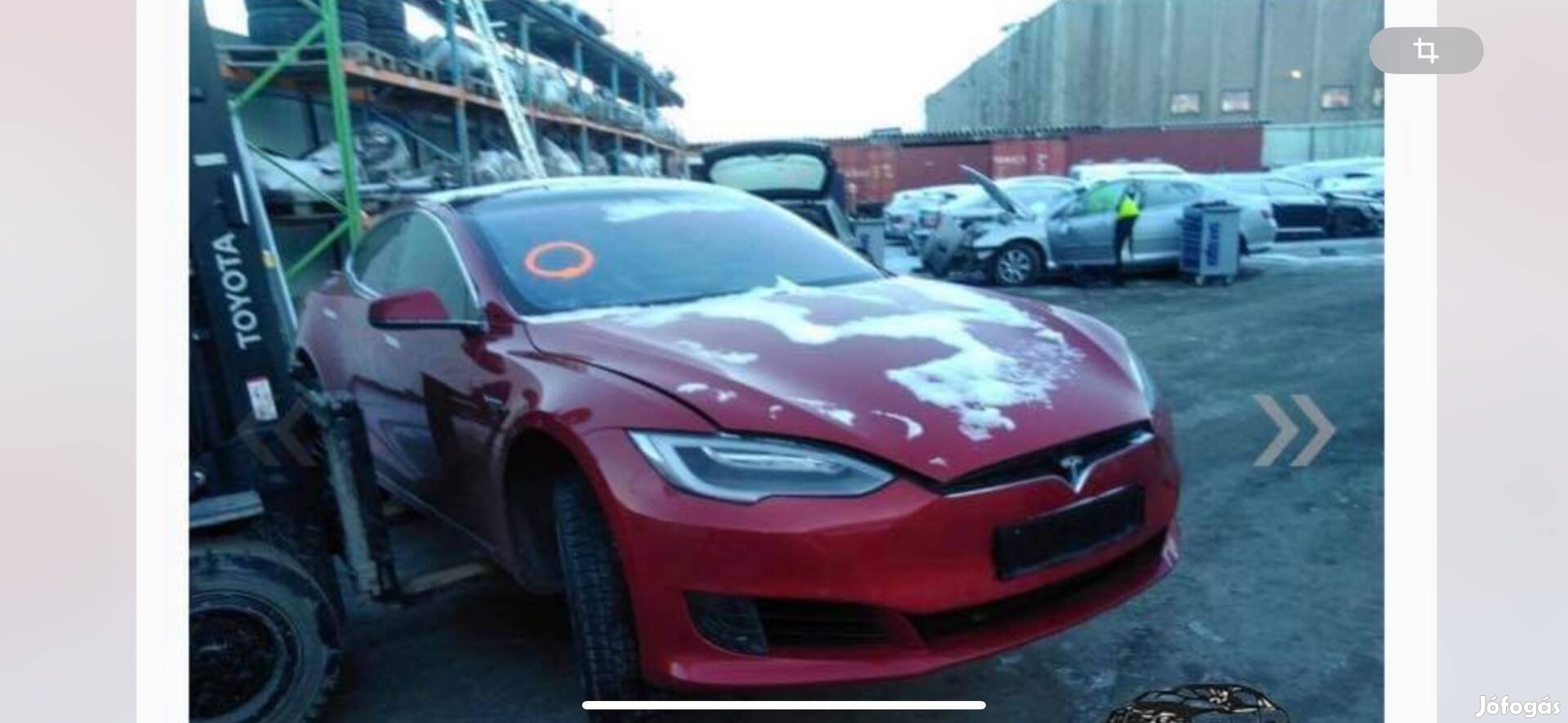 Tesla S alkatrészek eladók