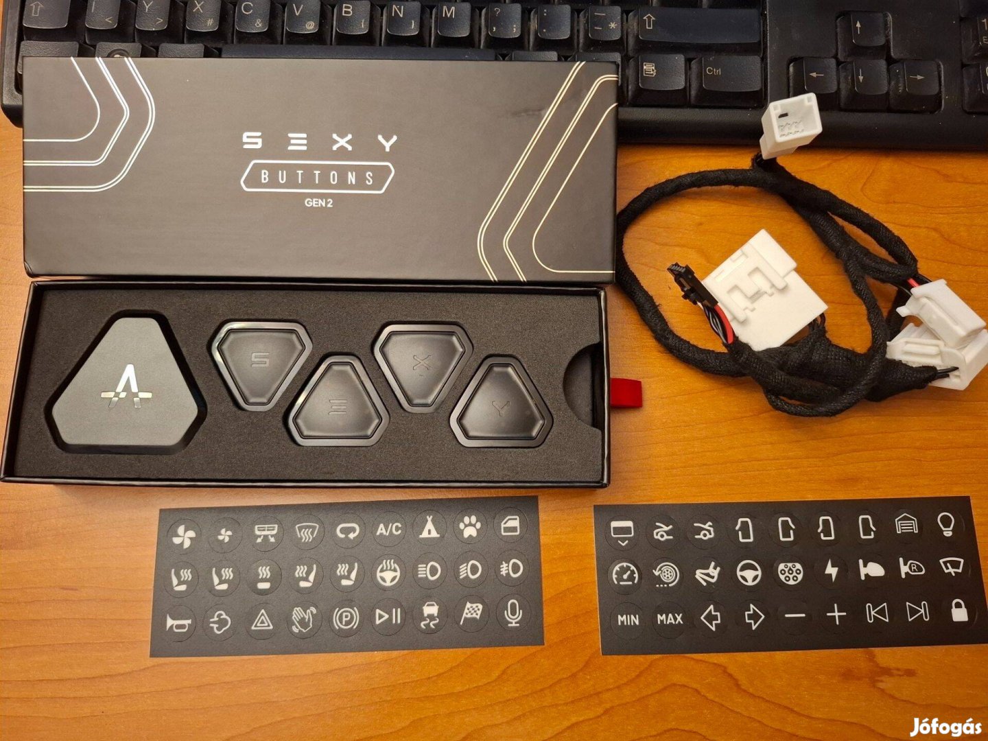 Tesla Sexy commander és 4 button Juniper kábellel