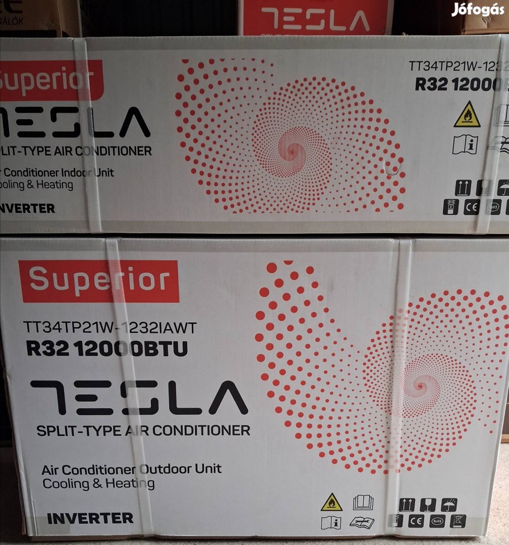 Tesla Superior 3,5kw klíma csepptálca fűtéssel-20