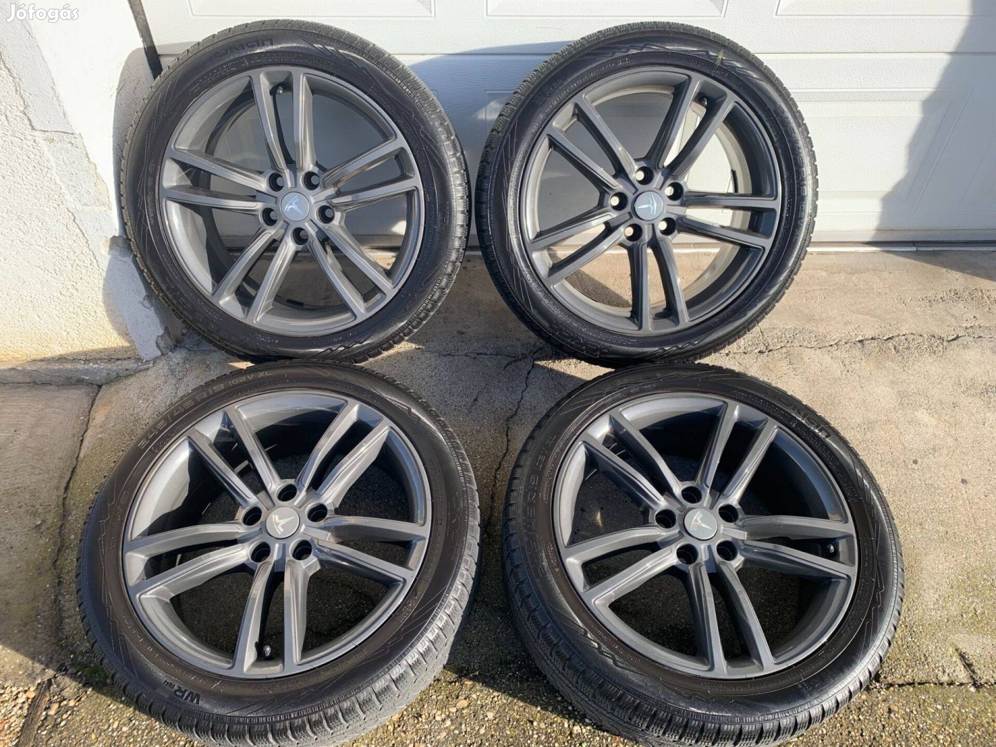 Tesla gyári alufelni, Tesla Model S felni, Nokian