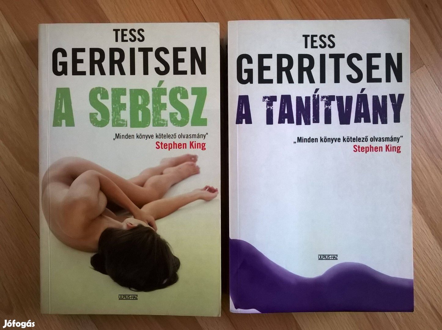 Tess Gerritsen Könyvek (2db)