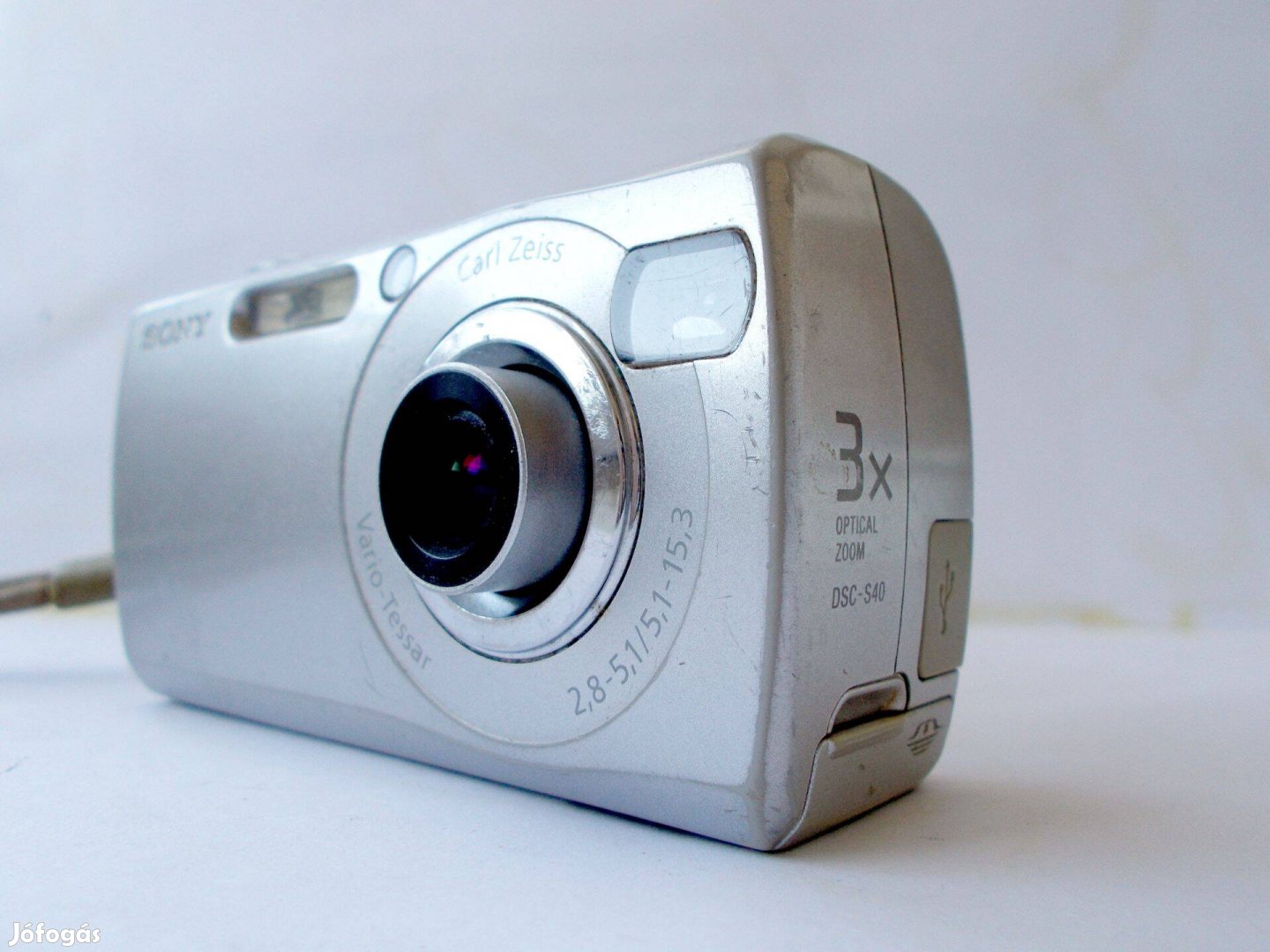 Tessar objektíves Sony DSC-S40 Zoom gyűjtőknek