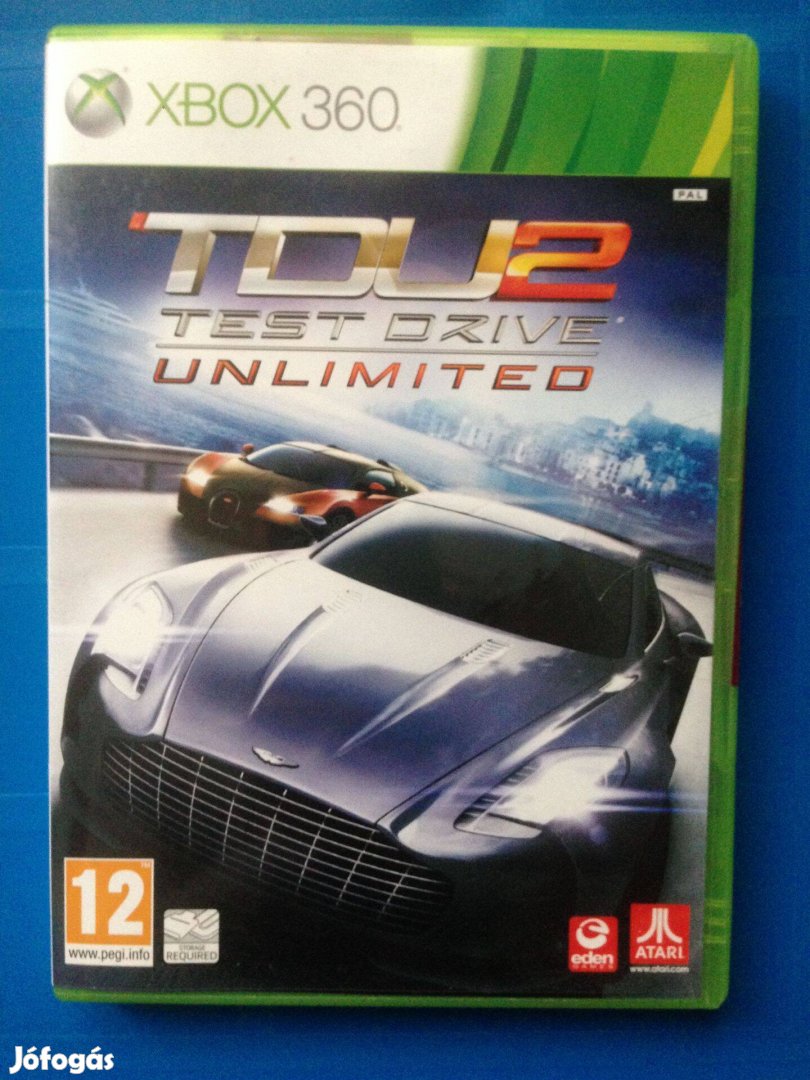 Test Drive Unlimited 2 "xbox360-one-series játék eladó-csere