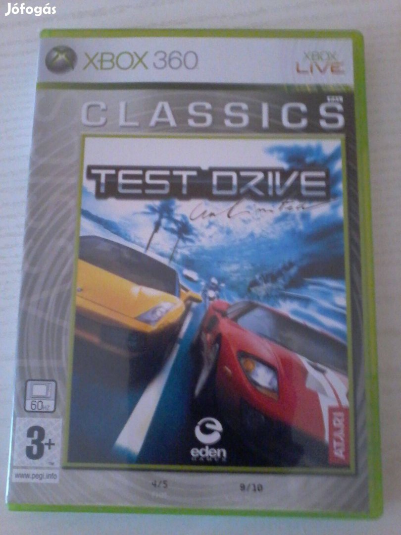 Test Drive Xbox 360 játék eladó.(nem postázom)