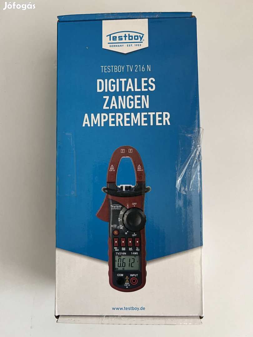 Testboy 216N laktfogó multiméter  III 600 V 