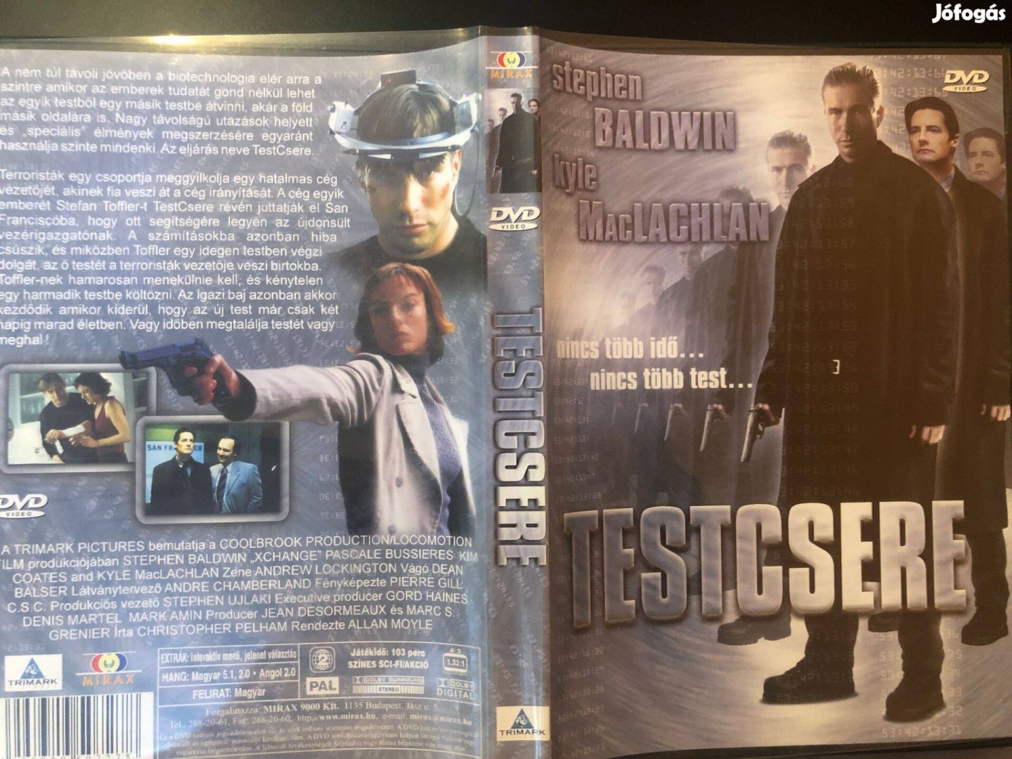 Testcsere (karcmentes, Stephen Baldwin) DVD